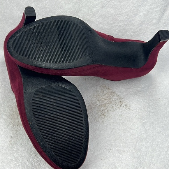 Lauren Blackwell, wine colored 4 inch heels - Picture 5 of 5